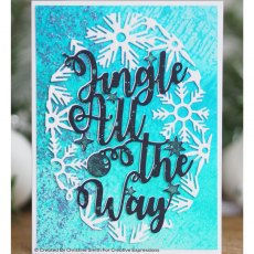 Creative Expressions Paper Panda Jingle All The Way Craft Die