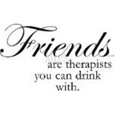 Riley & Co Funny Bones - Friends are Therapists Stamp RWD-439