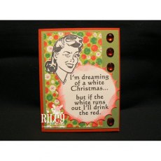 Riley & Co Funny Bones - White Christmas Stamp RWD-483