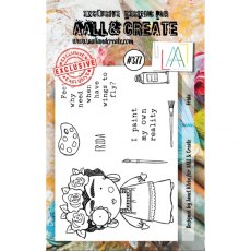Aall & Create A7 Stamp #377 - Frida