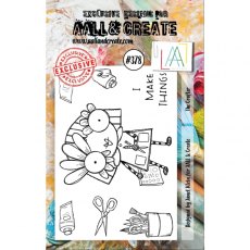 Aall & Create A7 Stamp #378 - The Crafter