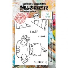 Aall & Create A7 Stamp #379 - Party With Me