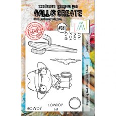 Aall & Create A7 Stamp #381 - Trail Brazer