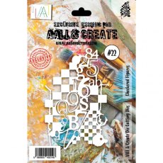 Aall & Create Die #22 - Checkered Figures