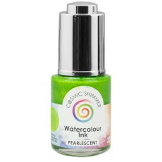 Cosmic Shimmer Pearlescent Watercolour Ink Lime Sherbet 20ml - 4 for £14.99