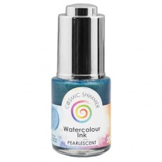 Cosmic Shimmer Pearlescent Watercolour Ink Rainy Sky 20ml - 4 for £14.99