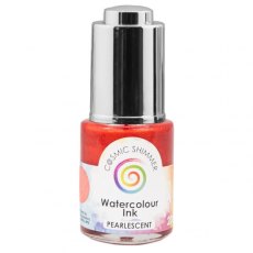 Cosmic Shimmer Pearlescent Watercolour Ink Red Sunset 20ml - 4 for £14.99