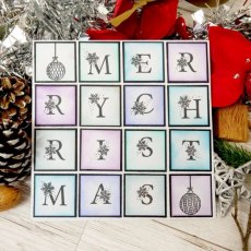 Hunkydory Winter Wishes Alphabet - A5 Stamp Set