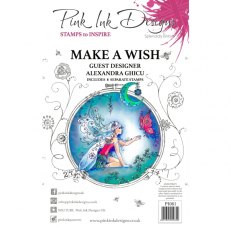 Pink Ink Make a Wish A5 Stamp