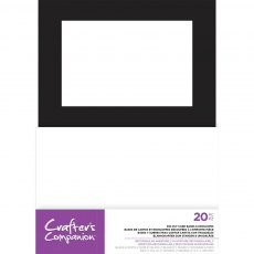 Crafters Companion 5" x 7" Die-Cut Card Bases & Envelopes - Rectangular Aperture - £3 off any 3