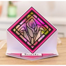 Crafters Companion 6" x 6" Die-Cut Card Bases & Envelopes - Diamond Aperture - £3 off any 3