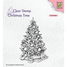 Nellie's Choice - Christmas Clear Stamp - Christmas Tree CT035