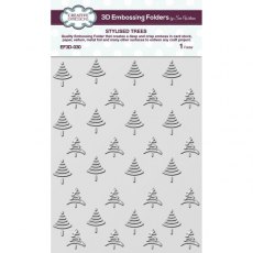 Creative Expressions 5x7 3D Embossing Folder - Stylised Trees