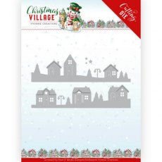 Yvonne Creations - Christmas Village - House Scene Dies
