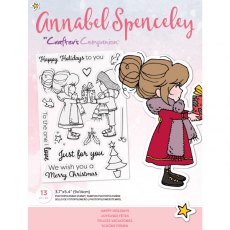 Annabel Spenceley Photopolymer Stamp - Happy Holidays
