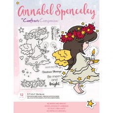 Annabel Spenceley Photopolymer Stamp - Be merry and bright
