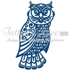 Tattered Lace Large Ornate Owl Die D297