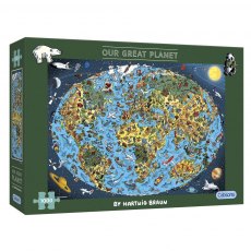 Gibsons Our Great Planet Earth 1000 Piece jigsaw Puzzle New G7110