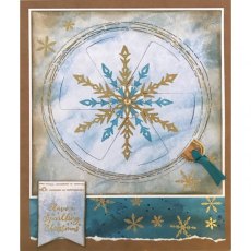 Angela Poole A4 Clear Stamp Set Florals and Flurries