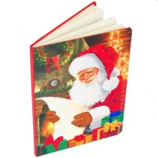 Craft Buddy "Santa's List", Crystal Art Notebook