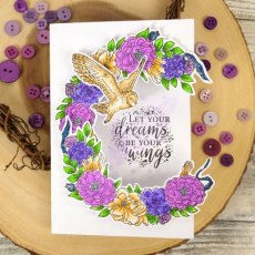 Hunkydory Feathered Dreams A6 Stamp Set