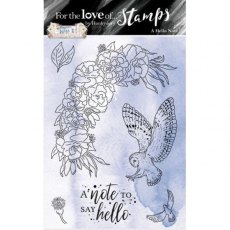 Hunkydory A Hello Note A6 Stamp Set