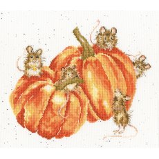Bothy Threads Pumpkin, Spice And All Things Mice Counted Cross Stitch Kit XHD68