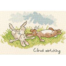 Bothy Threads Cloud Watching Counted Cross Stitch Kit Anita Jeram XAJ2