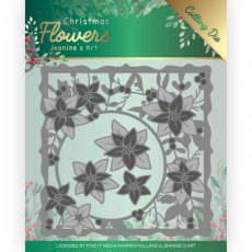 Jeanine’s Art – Christmas Flowers - Poinsettia Frame Die