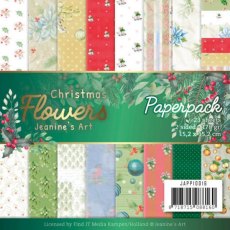 Jeanine’s Art – Christmas Flowers Paperpack