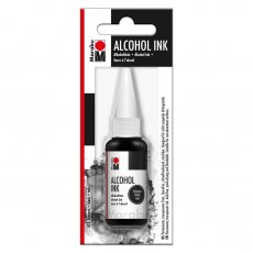 Marabu Alcohol Ink 20ml Black - 4 for £14.99