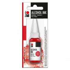 Marabu Alcohol Ink 20ml Cherry Red - 4 for £14.99