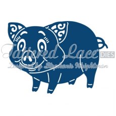 Tattered Lace Pig Cutting Die D697
