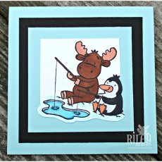 Riley & Co Funny Bones - Ice Fishing Riley with Percy RLY155