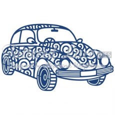 Tattered Lace Retro Car Die