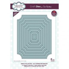 Sue Wilson Noble Collection Cut Corner Rectangles Craft Die