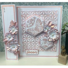 Creative Expressions Moroccan Tile 5 3/4 in x 7 1/2 in 3D Embossing Folder