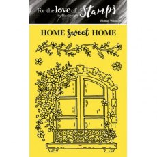 Hunkydory For the Love of Stamps - Floral Window A6 Stamp Set