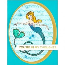 Jane Davenport Glorious Mermaid Clear Stamp Set WIZJDS-057