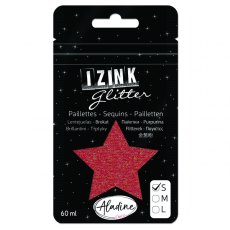 Izink Superfine Glitter - Rouge 2 (Red Holographic) 4 For £10.99