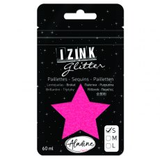 Izink Superfine Glitter - Rose Peche (Peach Pink) 4 For £10.99