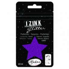 Izink Superfine Glitter - Violet (Violet) 4 For £10.99