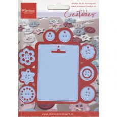 Marianne Designs Creatables - Tag and Buttons LR0188