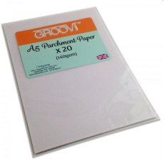 ClarityStamp Groovi A5 Parchment Paper Pack