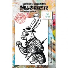 Aall & Create A7 Stamp #446 - I'm Late