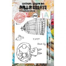 Aall & Create A7 Stamp #427 - Wing It
