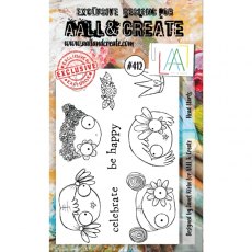 Aall & Create A6 Stamp #412 - Head Starts