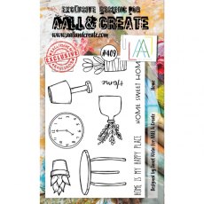 Aall & Create A6 Stamp #409 - Home