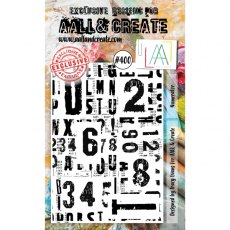 Aall & Create A6 Stamp #400 - Numerator