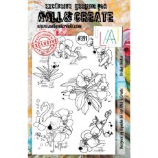 Aall & Create A5 Stamp #391 - Orchid Cluster